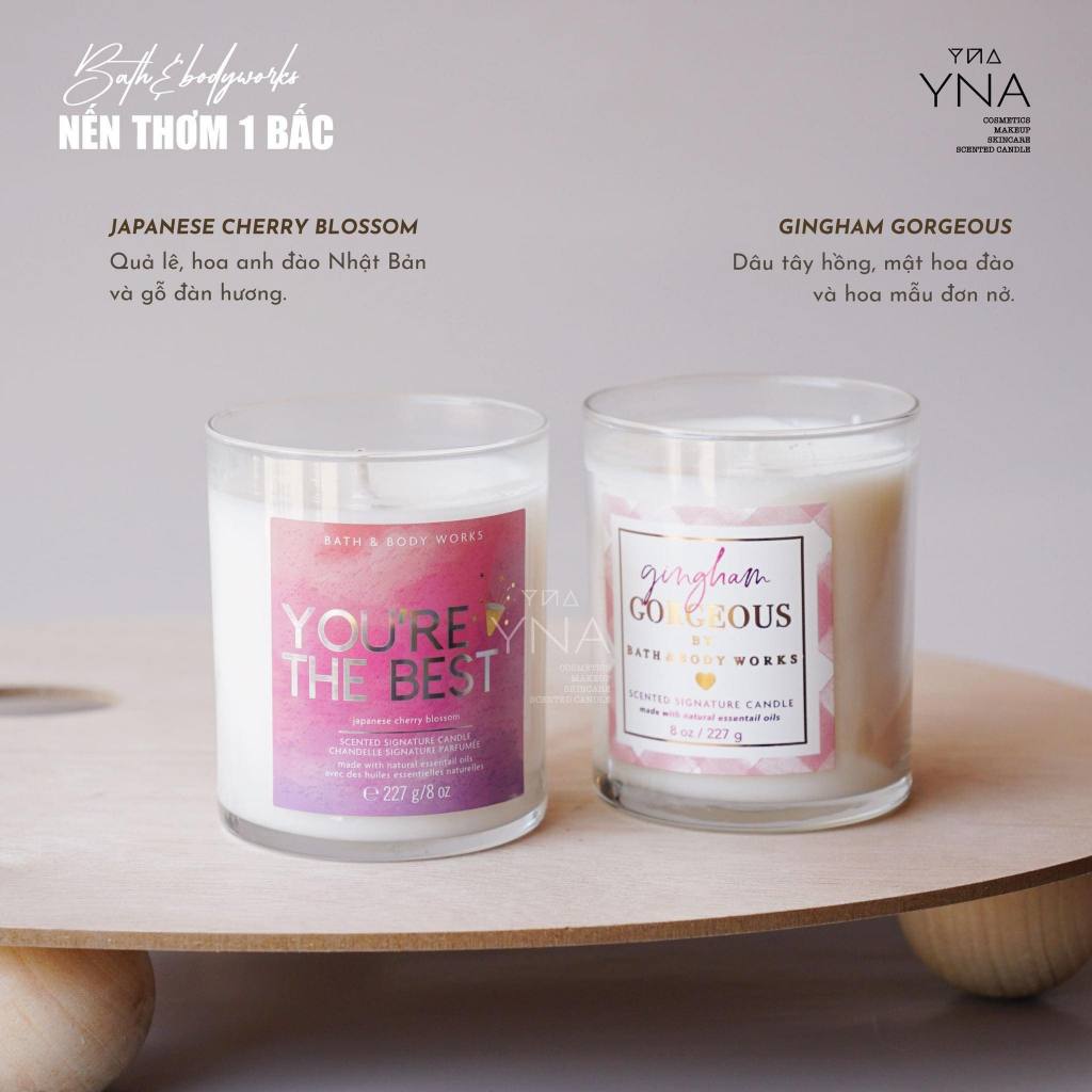 Nến thơm 1 bấc Bath & Body Works 227g