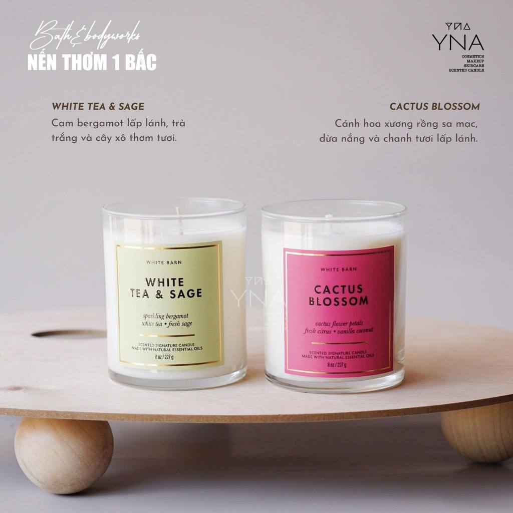 Nến thơm 1 bấc Bath & Body Works 227g