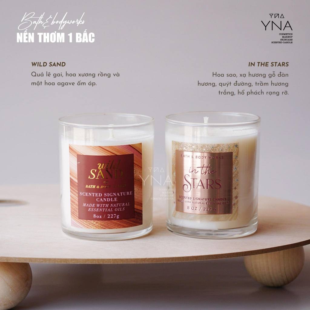Nến thơm 1 bấc Bath & Body Works 227g