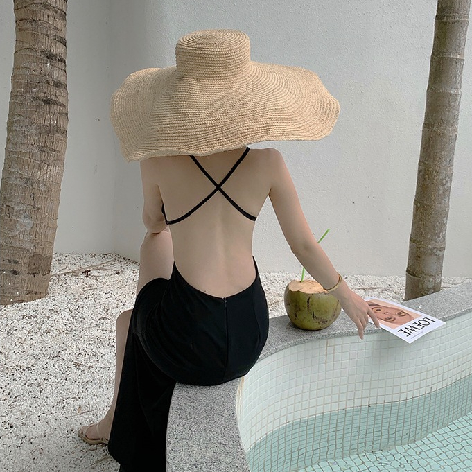 (Sale up to 50%).Đầm Maxi Đi Biển Hoặc Đi Tiệc Dài Xẻ Tà Lưng Hở Gợi Cảm Kiểu Pháp Geisha Géis