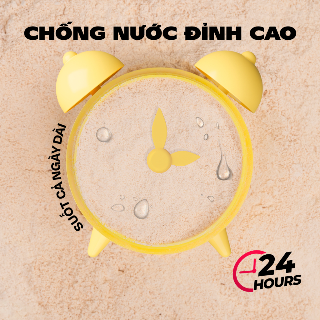 Phấn Phủ Kiềm Dầu BAD PEACH Oil Less Fun More Powder SPF35/PA++ 4g