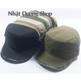 [ Nhiều màu ]Nón kết đầu bằng bít đuôi US Naval vá lính - có may thun phía sau giúp giữ chặt nón và tăng size vòng đầu