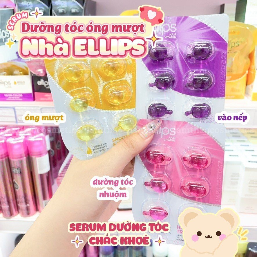 Serum Dưỡng Tóc Ellips Vỉ 6 Viên