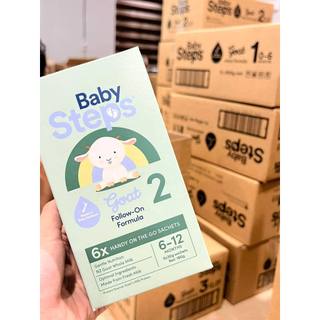  Gói Sữa Dê Baby Steps số 2 xuất xứ New Zealand. 