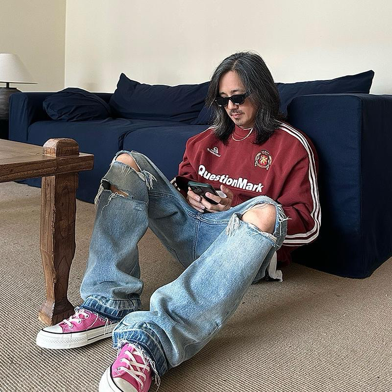 SPORT SWEATER 23SS - Áo nỉ dài tay thể thao Hàn Quốc 2023