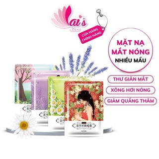 Mặt Nạ Mắt Nóng Xông Hơi Thư Giãn Cho Vùng Mắt Giảm Mệt Mỏi, Căng Thẳng, Giúp Ngủ Ngon, Lưu Thông Máu, Mờ Quầng Thâm Mắt