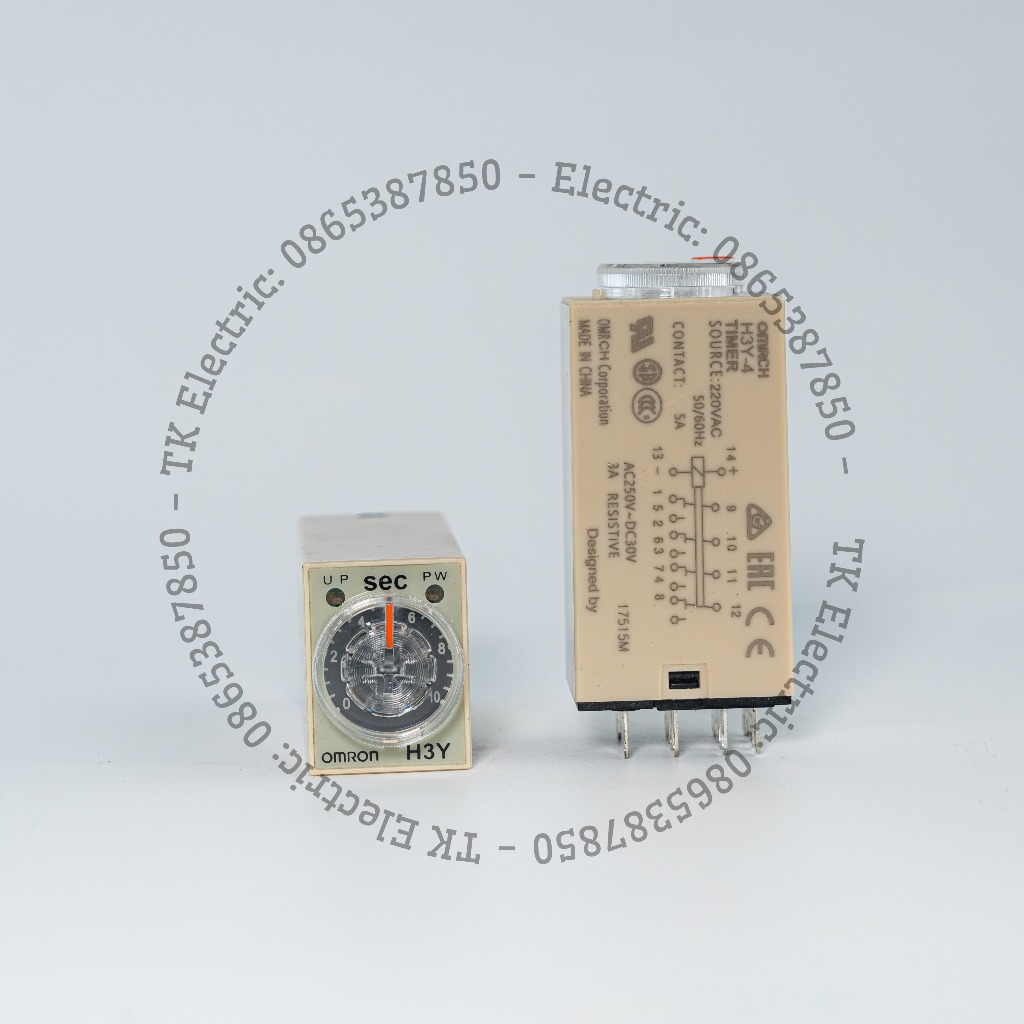 [ComBo] Relay Thời Gian Timer Omron H3Y-4 H3Y-2 8P 14P 24V 220v