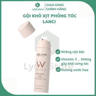 Gội Khô Xịt Phồng Tóc Weilaiya Hương Nước Hoa 50ml