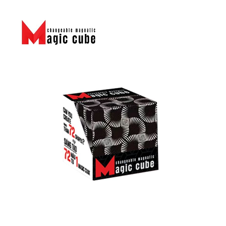 Đồ Chơi CHAMPION GAMES Khối Lập Phương Ma Thuật Họa Tiết Trắng Đen Magic Cube MC01/BLW