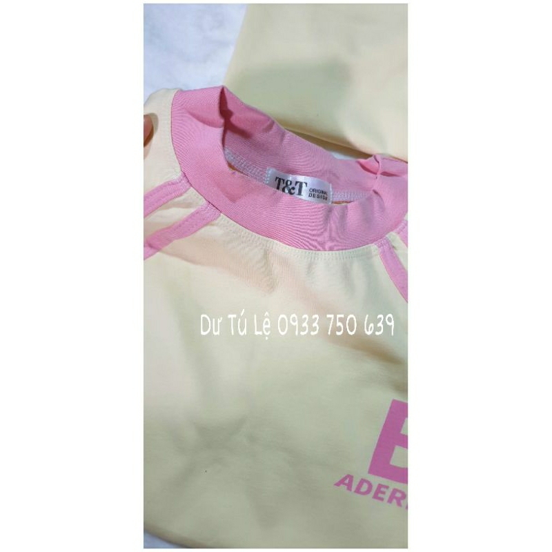 Áo Baby Tee In Chữ Chất Borip Quảng Châu 4 Chiều - Dư Tú Lệ Shop