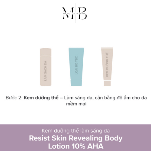 Dưỡng Thể Tẩy Tế Bào Chết Paula’s Choice Resist Skin Revealing Body Lotion 10% AHA 210ml