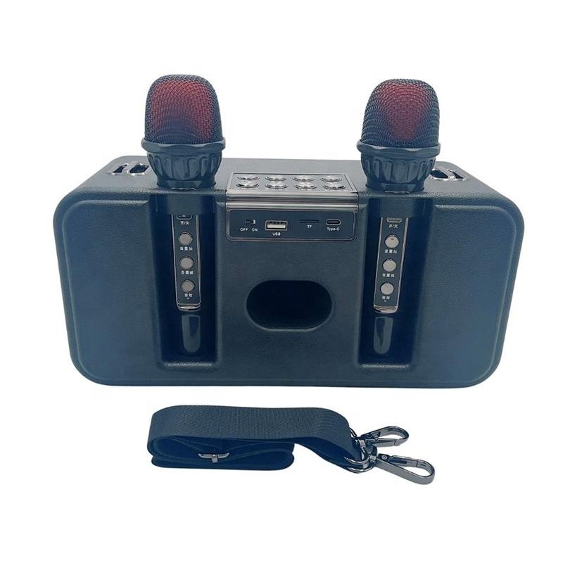 Loa bluetooth karaoke K186 kèm 2 micro không dây xách tay công xuất 20W âm thanh trầm ấm bass căng TECHBON.STORE | BigBuy360 - bigbuy360.vn