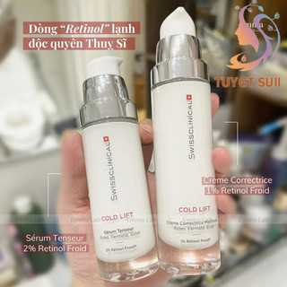Retinol Lạnh Swissclinical Cold Lift 2% Retinol Froid, Cream 1% date 2026
