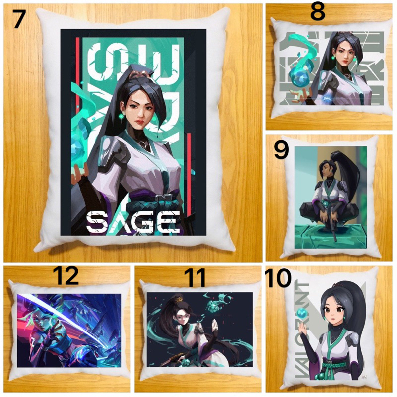 Gối hình Sage valorant game chiến thuật 50 cm/ gối ôm Sage Game valorant