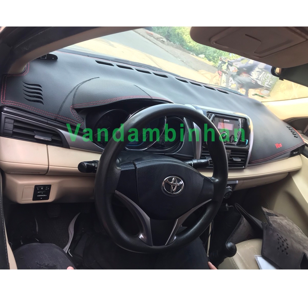 Thảm Táp lô Xe Toyota Vios 2002-2023 Cao Cấp Hàng Loại 1 Dày 3 lớp Chống trơn Trượt