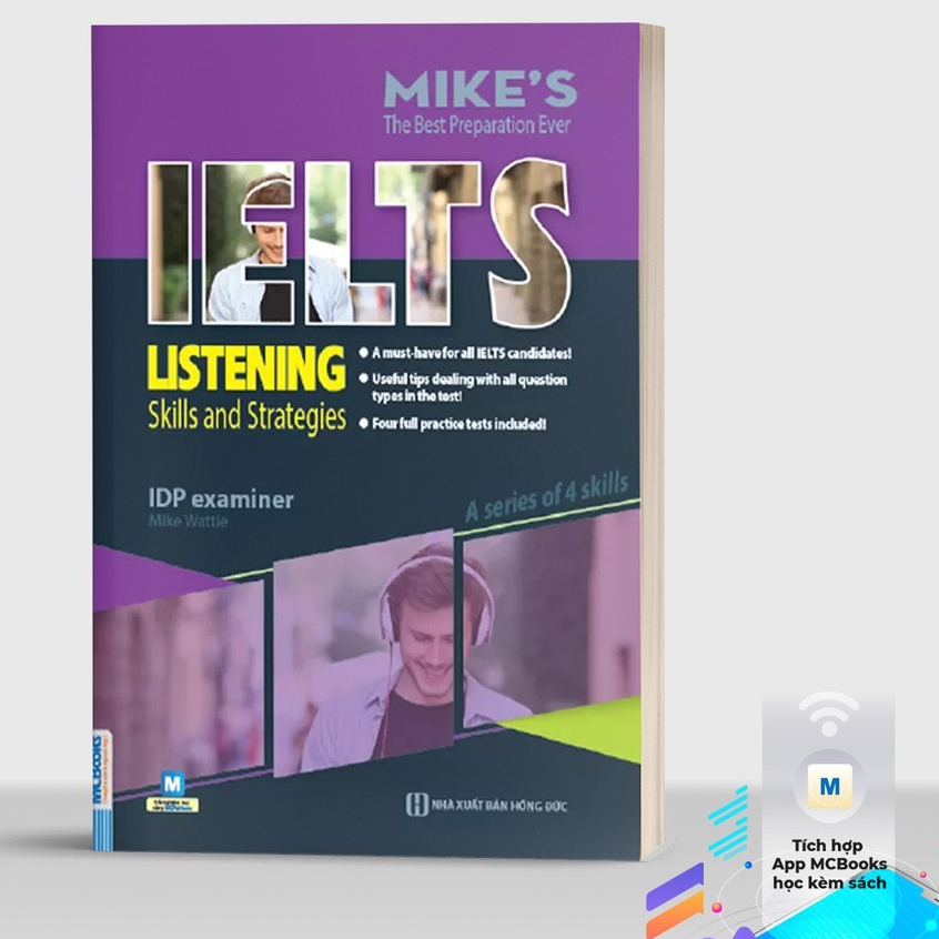Sách - Ielts Listening - Skills And Strategies - Dành Cho Người Luyện Thi Ielts - Học Kèm App Online - MCBooks