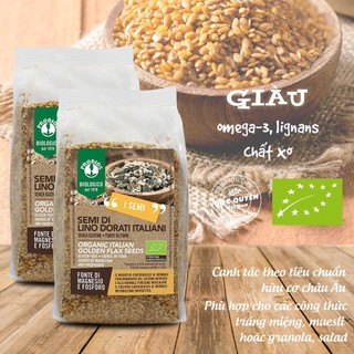 Hạt lanh vàng hữu cơ ProBios 500g