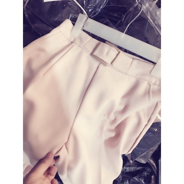 Quần ống loe,leeging hai màu Đen Nâu cạp 9cm, chất vải Umi cao cấp mặc siêu dễ chịu | BigBuy360 - bigbuy360.vn