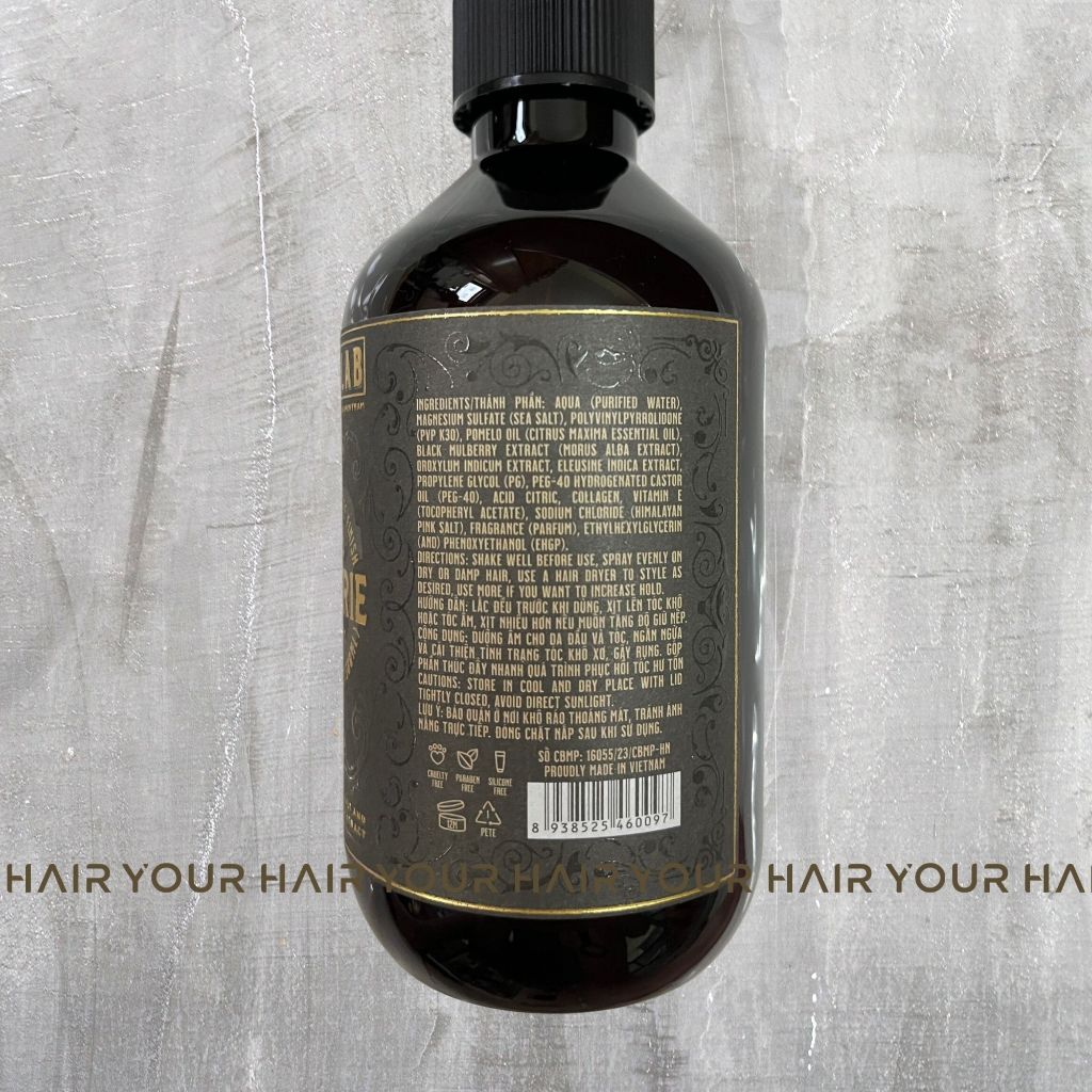 Xịt muối cho tóc dầu Valerie Sea Salt Spray Rusty Lab 300ml