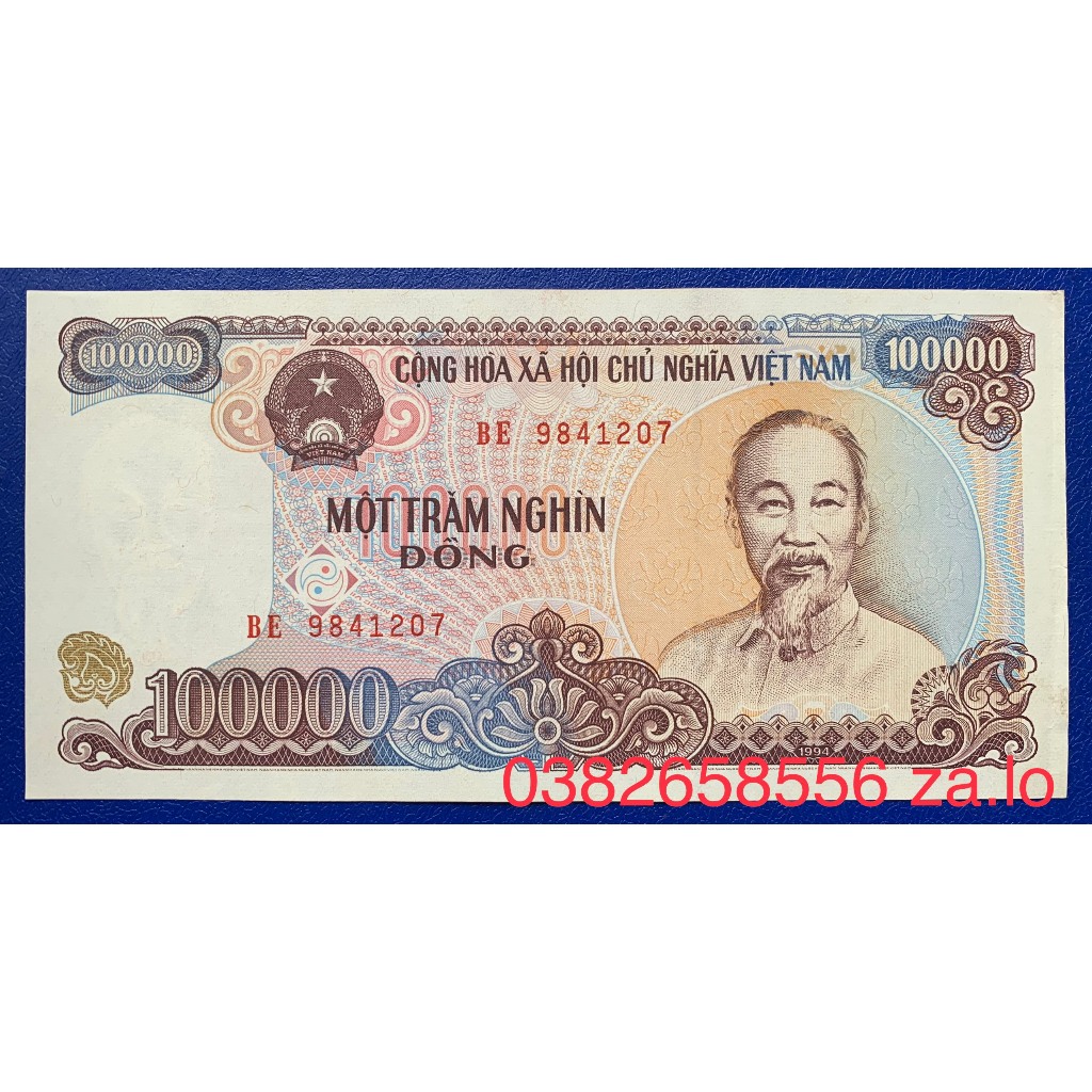 Sưu tầm 100 nghìn đồng 1994 cotton
