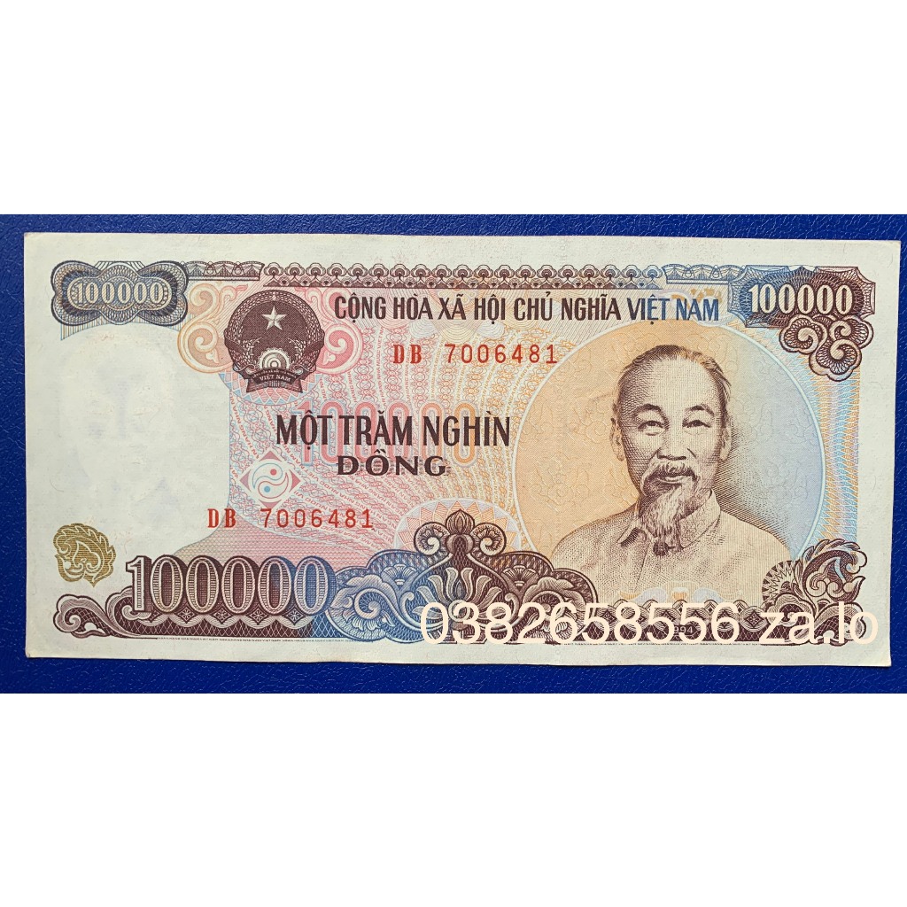 Sưu tầm 100 nghìn đồng 1994 cotton