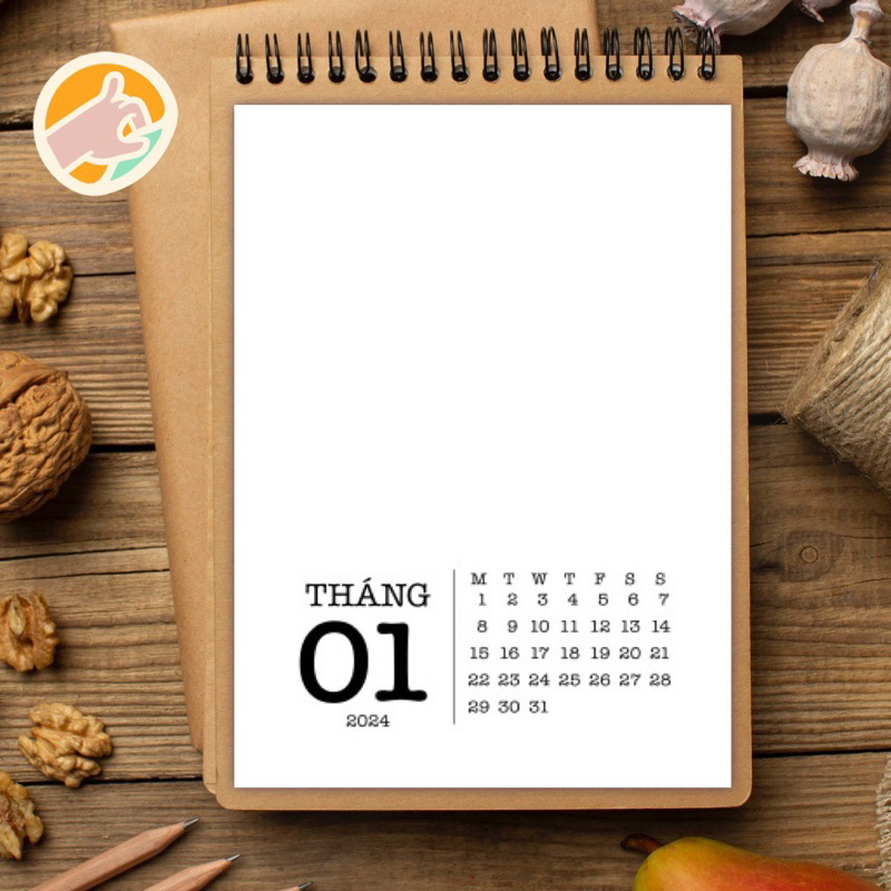 Lịch tự vẽ - Lịch handmade