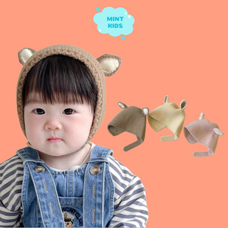 Mũ len cho bé 3-24 tháng siêu dễ thương, phong cách Hàn Quốc M50