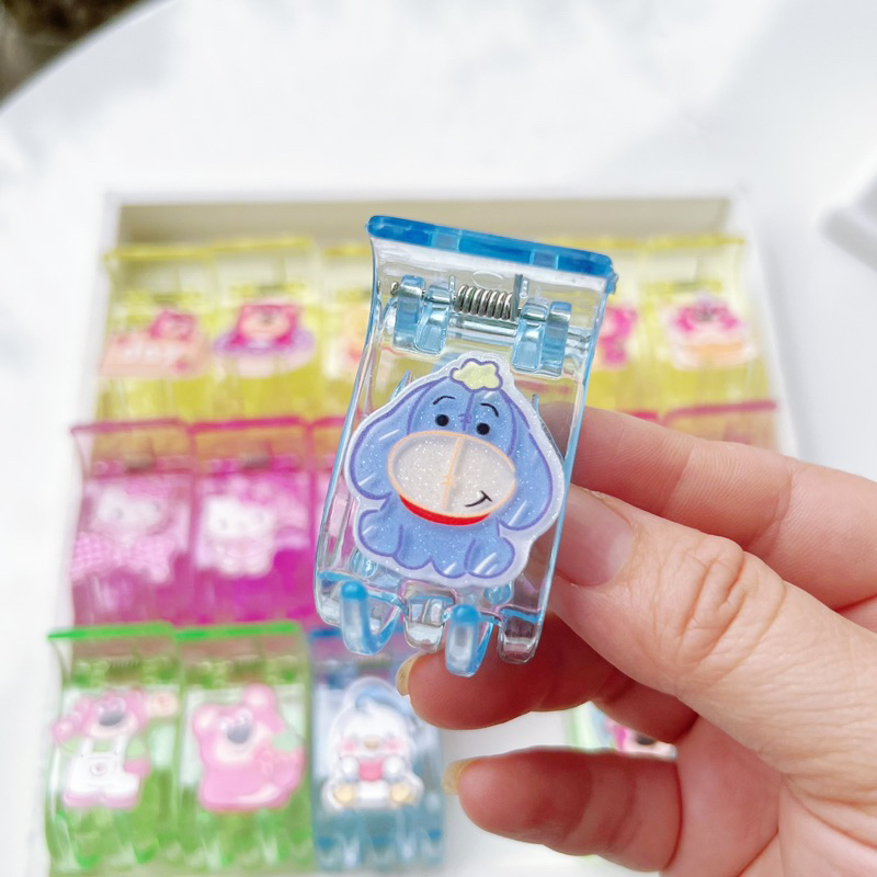 KẸP TÓC CÀNG CUA 5 RĂNG GẤU DÂU LOTSO