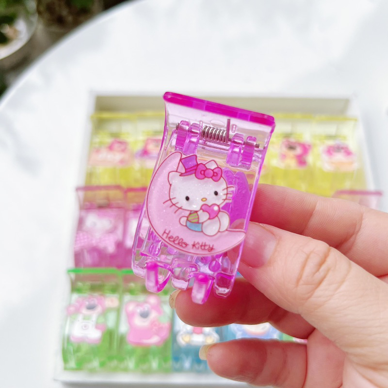 KẸP TÓC CÀNG CUA 5 RĂNG GẤU DÂU LOTSO