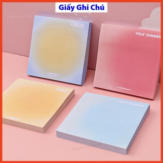 Giấy ghi chú note 50 tờ , set giấy ghi chú dễ thương nhiều màu sắc dễ lựa chọn