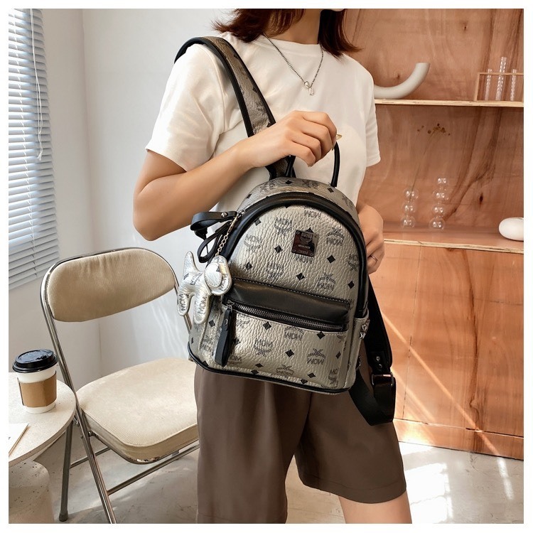 Balo mcm kèm móc cún treo size 28