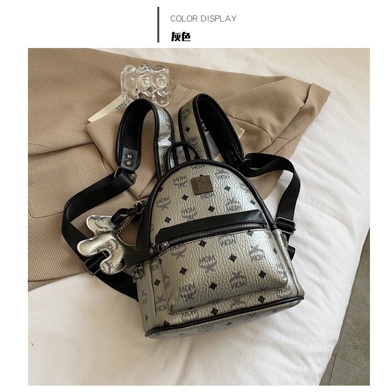 Balo mcm kèm móc cún treo size 28