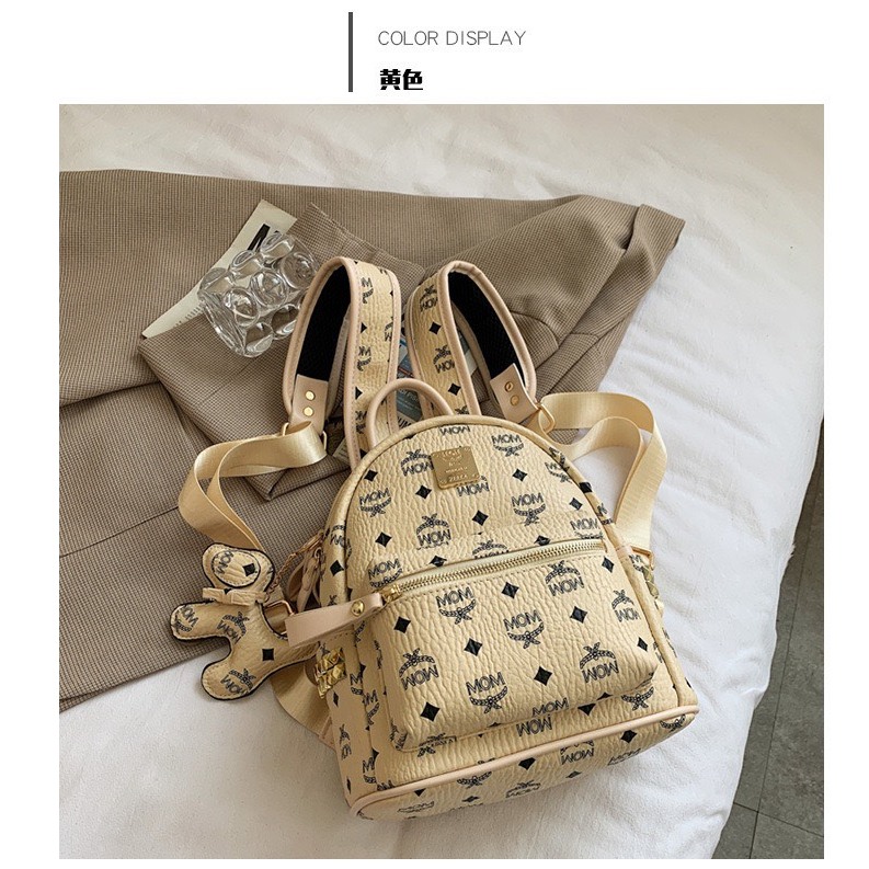 Balo mcm kèm móc cún treo size 28