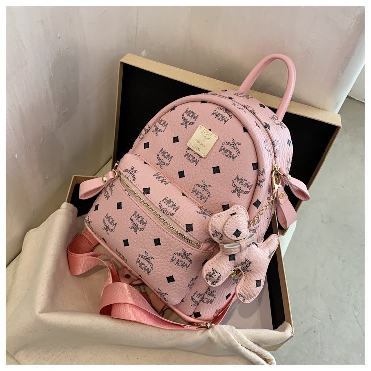 Balo mcm kèm móc cún treo size 28