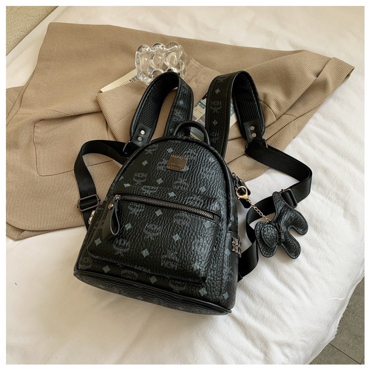 Balo mcm kèm móc cún treo size 28