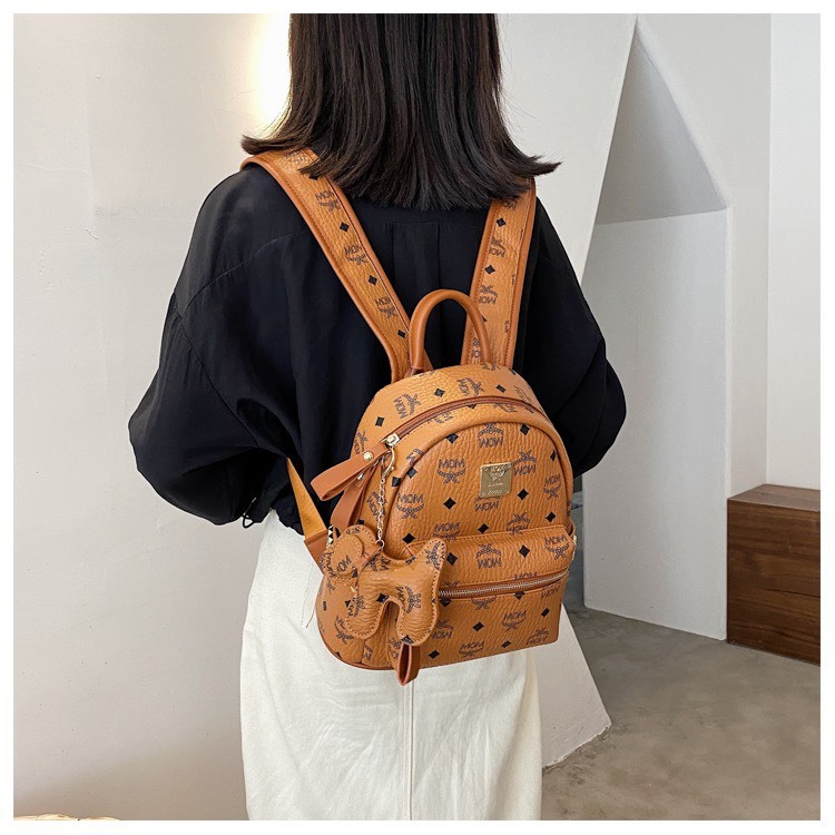 Balo mcm kèm móc cún treo size 28