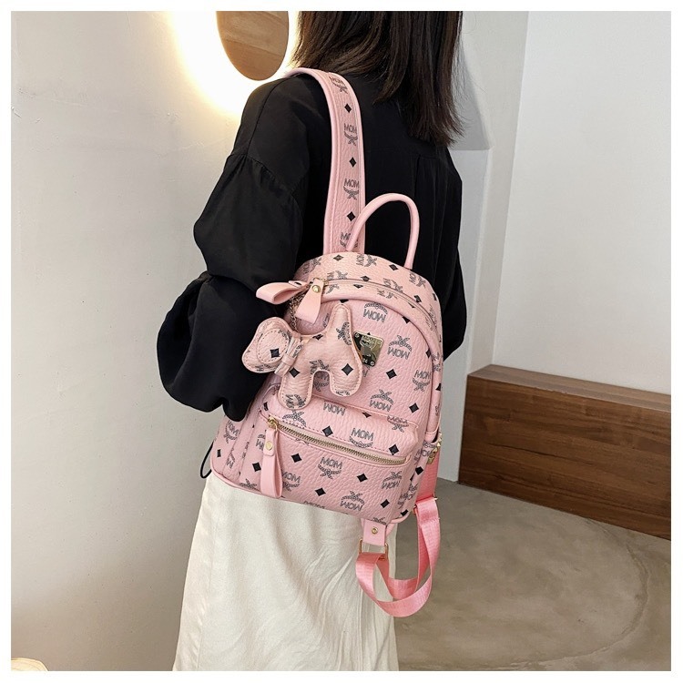 Balo mcm kèm móc cún treo size 28