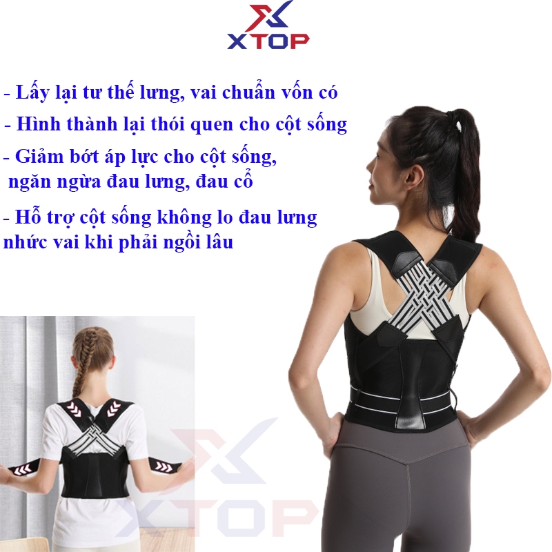 Đai Chống Gù Lưng Nam Nữ Thế Hệ Mới, Đai Chống Gù Hiệu Quả Nhanh Chóng V221