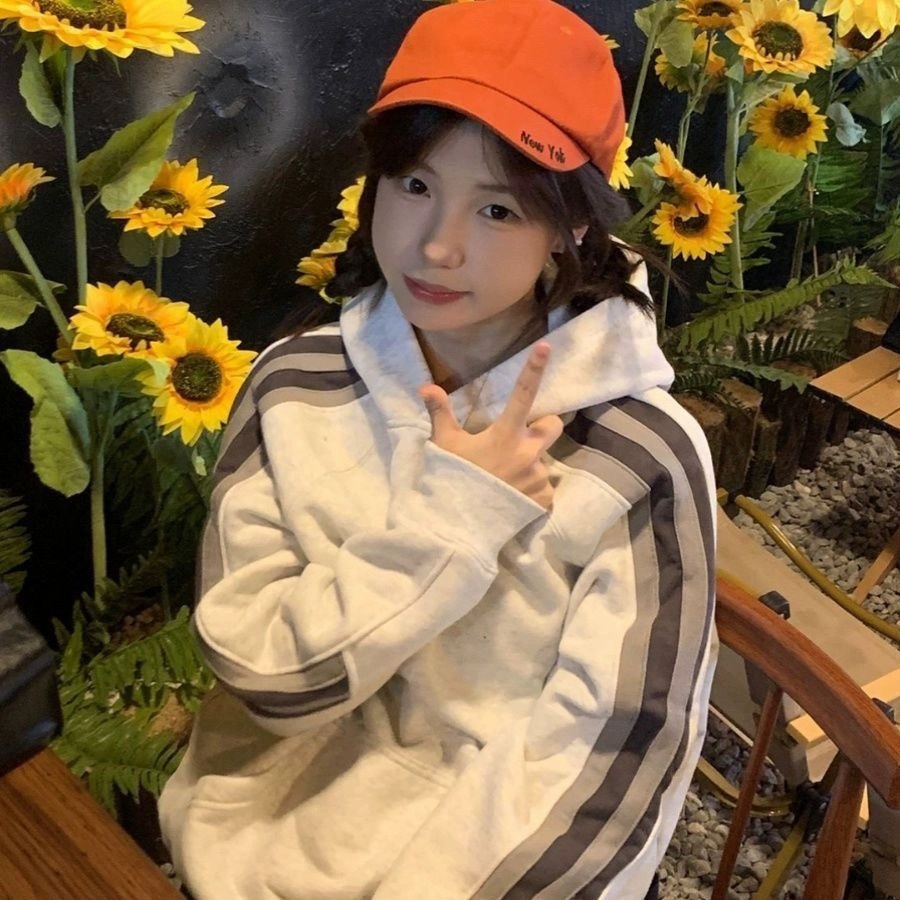 Áo Nỉ Sweater Dày Dặn Áo Nỉ Phối kẻ sọc vai unisex Fox Luxury