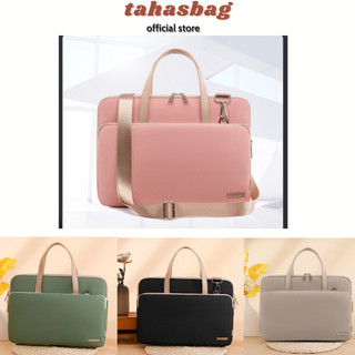 [ FREESHIP ] Túi xách laptop nữ có dây đeo, macbook chống sốc cao cấp. Túi đựng laptop thời trang cho nữ 13-16inch