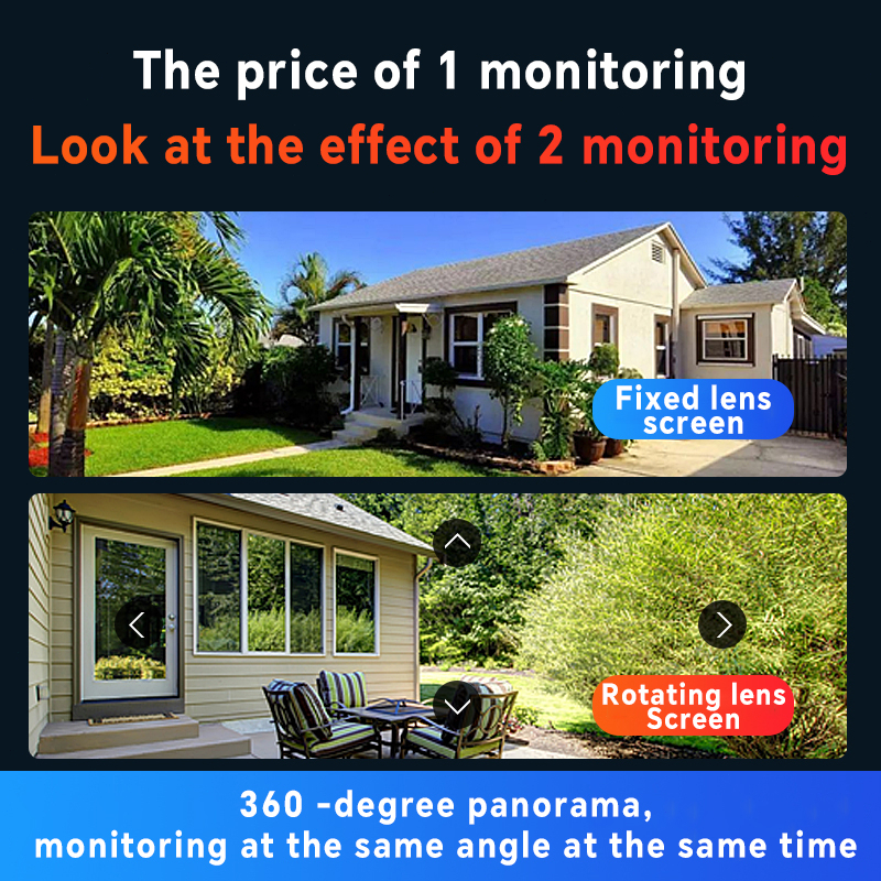 XIAOMI V380 Pro camera cctv, camera giám sát không dây ngoài trời wifi, camera an ninh IP, ống kính kép, 4K, 8MP, gọi h