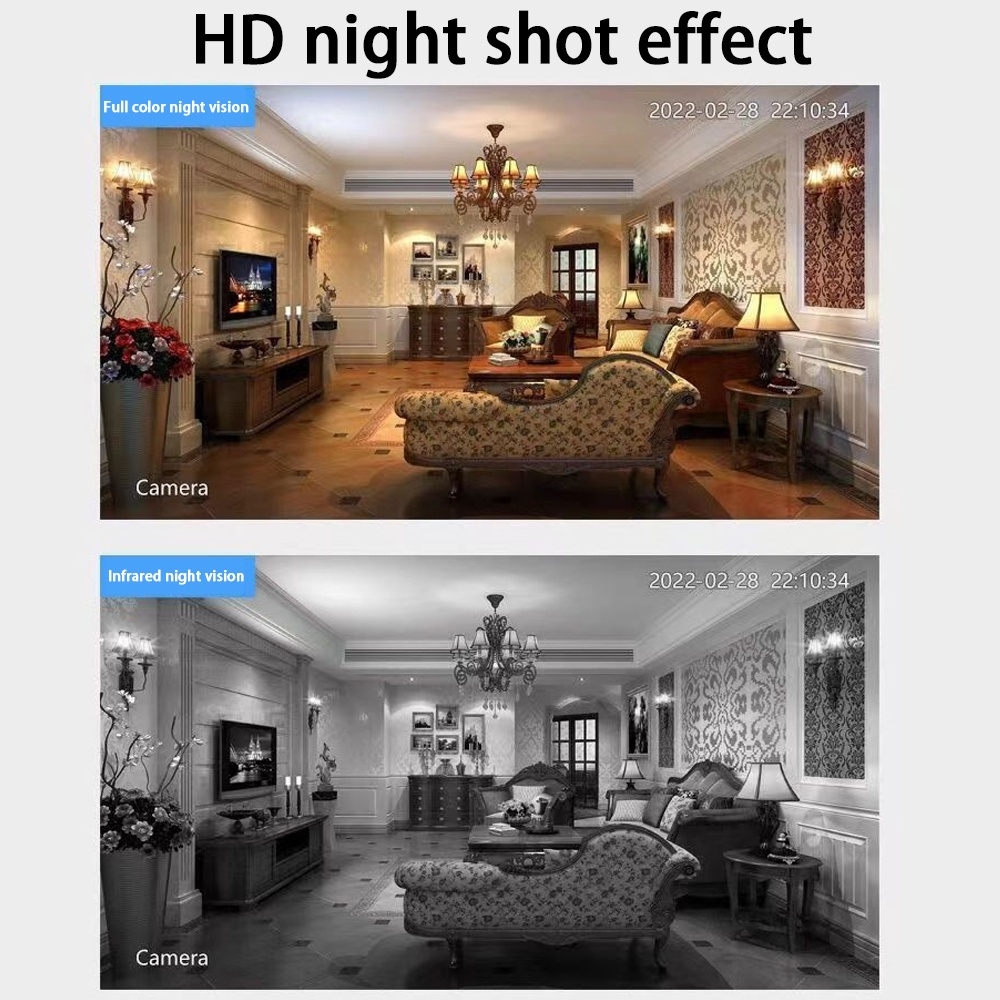 XIAOMI V380 Pro camera cctv, camera giám sát không dây ngoài trời wifi, camera an ninh IP, ống kính kép, 4K, 8MP, gọi h