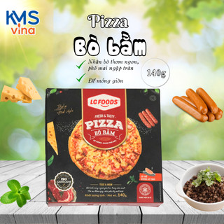 Pizza bò bằm lc foods 140g
