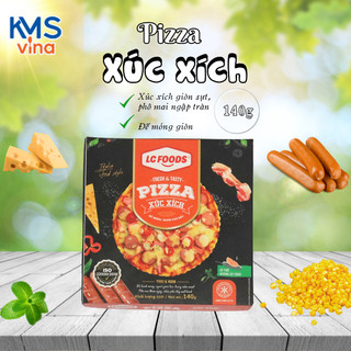 Pizza xúc xích lc foods 140g
