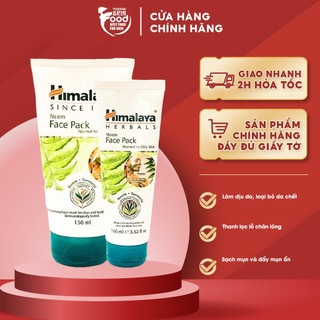 Mặt Nạ Đất Sét Kiểm Soát Dầu Chiết Xuất lá Neem Himalaya Neem Face Pack