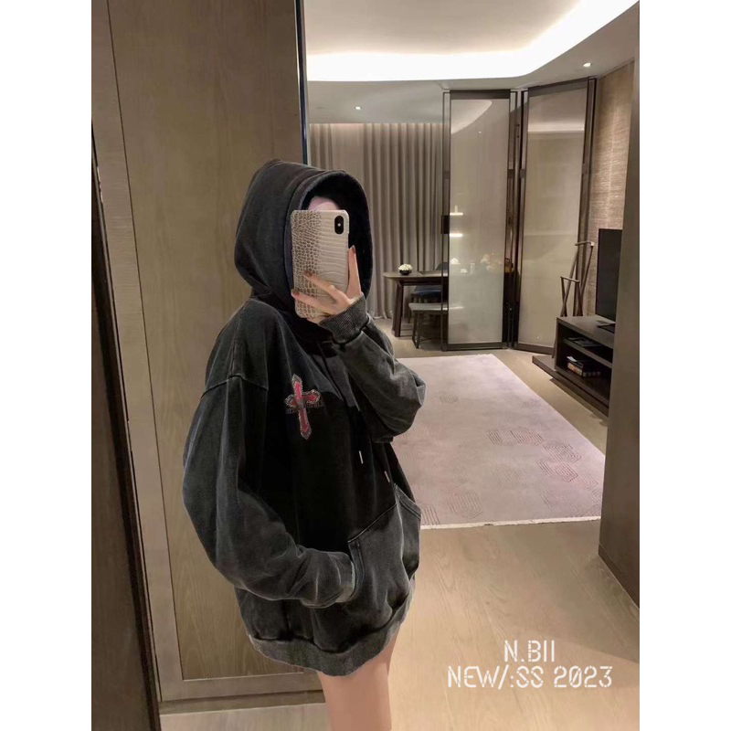 Áo nỉ hoodies Chrome hàng QCL1