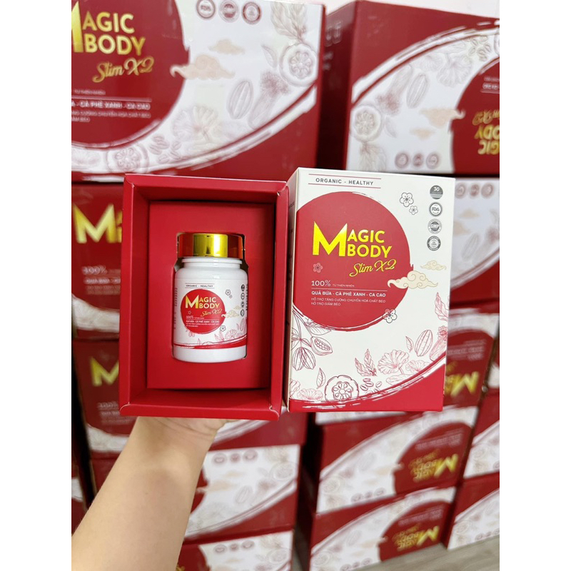 Magic body slimx2 tặng kèm bánh ăn kiêng