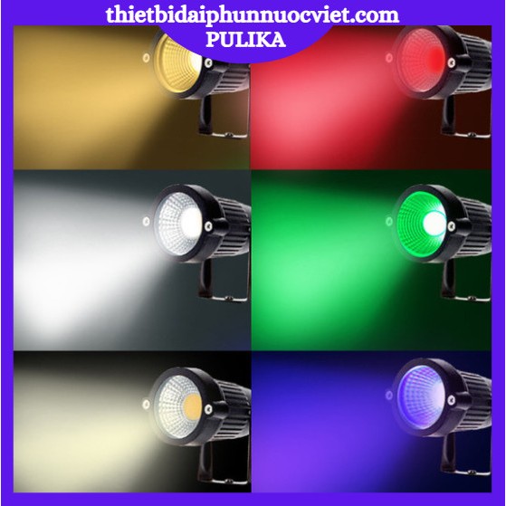 Đèn Led Cắm Cỏ Sân Vườn 9W Chân Đế