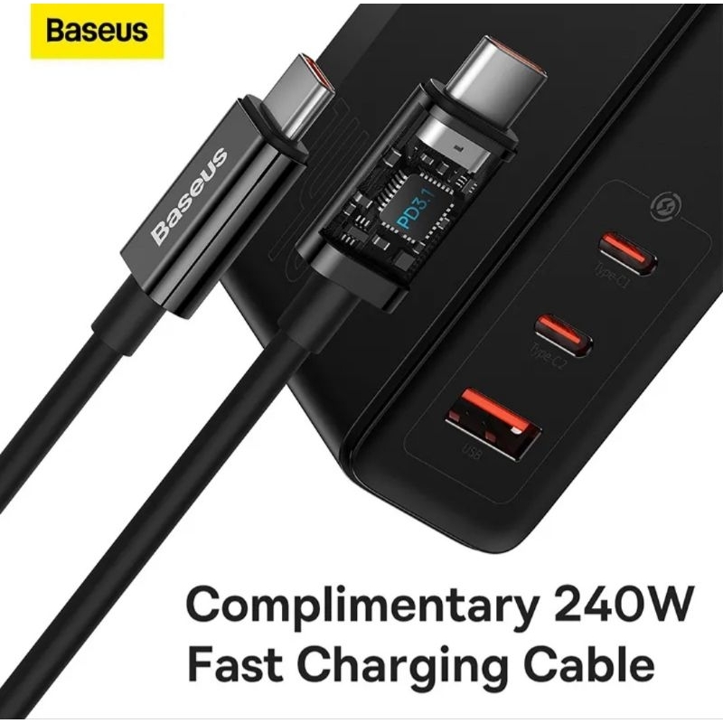 New]Bộ sạc BASEUS GaN2 120W ,GaN5 140W