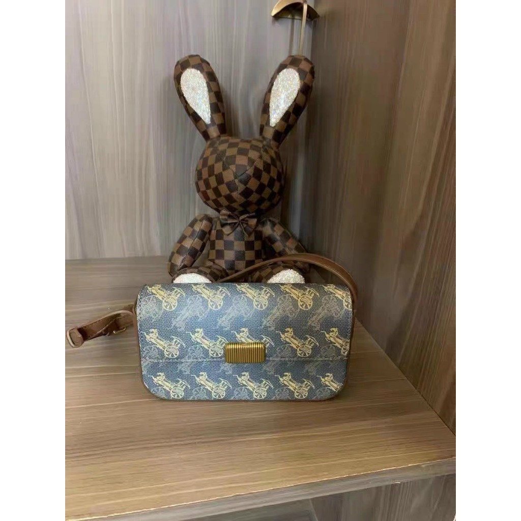 Túi đeo chéo vintage sz 20cm cặp nách cực sang